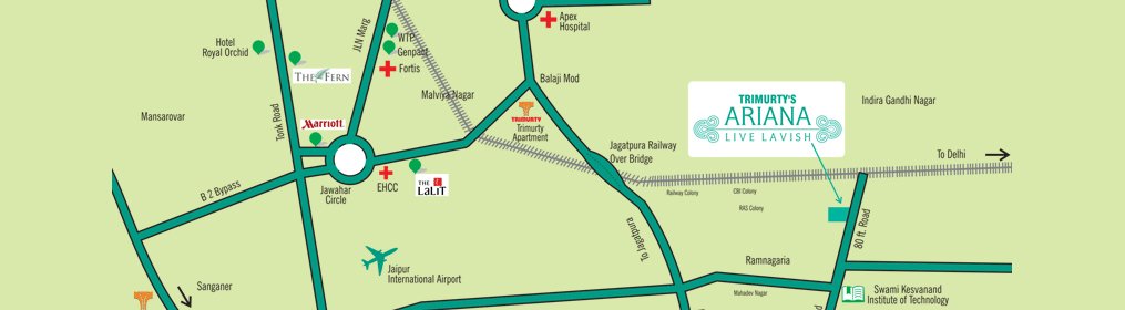 Best area to reside in Jaipur - Trimurty Builders Blog