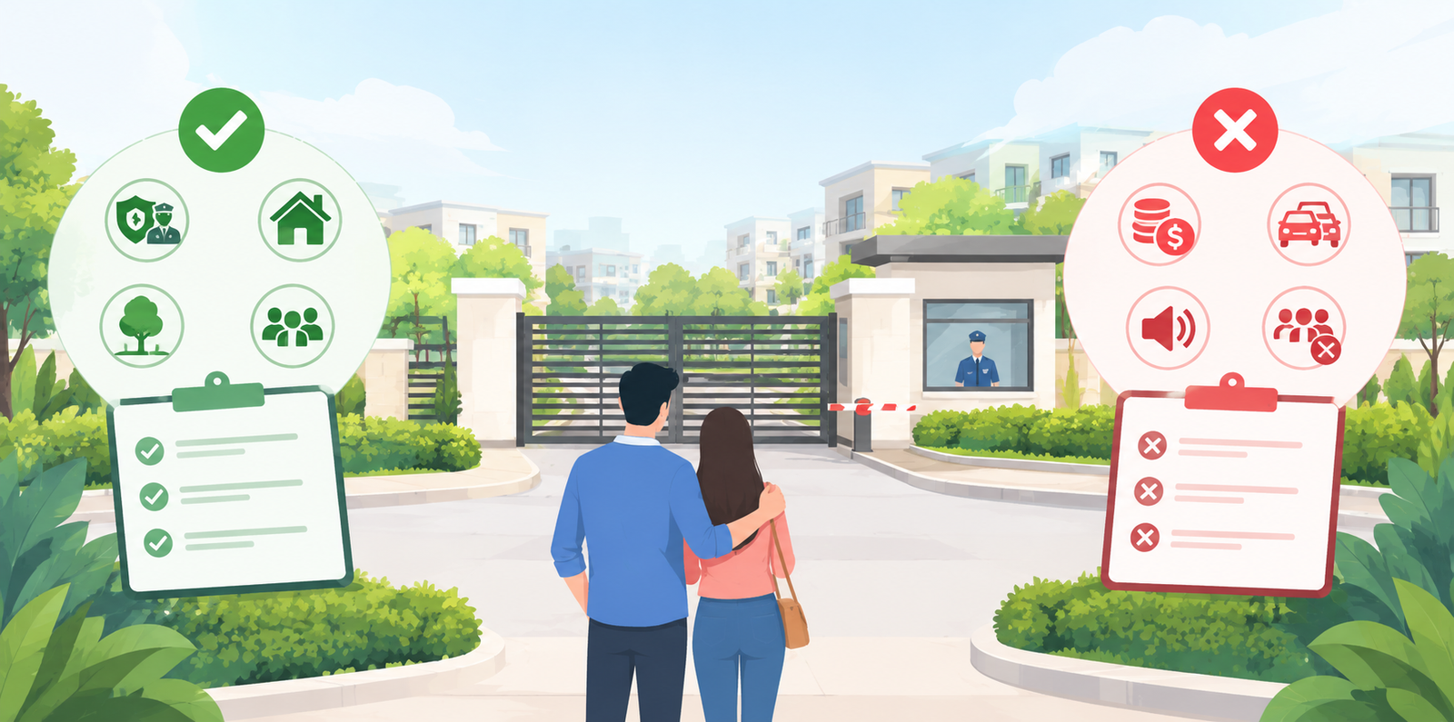pros and cons of gated community