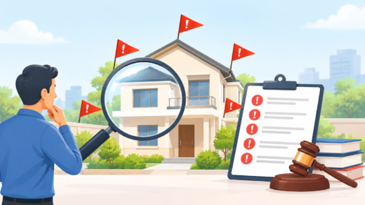 red flags before buying property