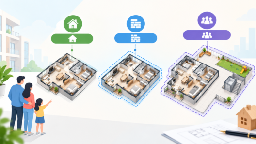 carpet area vs built up area vs super built up