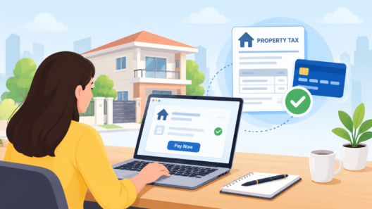 how to check property tax online