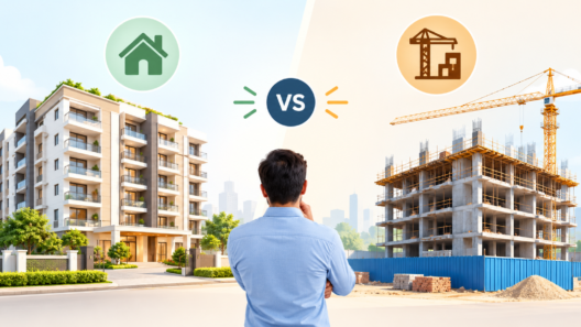 ready to move vs under construction property