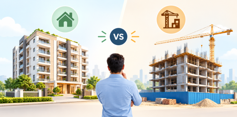 ready to move vs under construction property