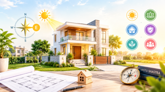 east facing plot vastu