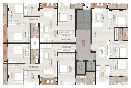 1st - 5th Floor Plan