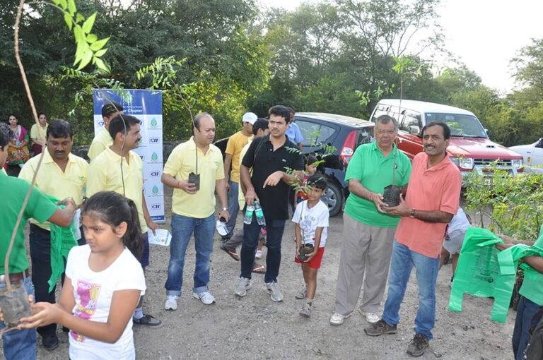 Mr. Anand Mishra, Managing Director, Trimurty participated at Eco-walk activity organized by Trimurty in association with CII