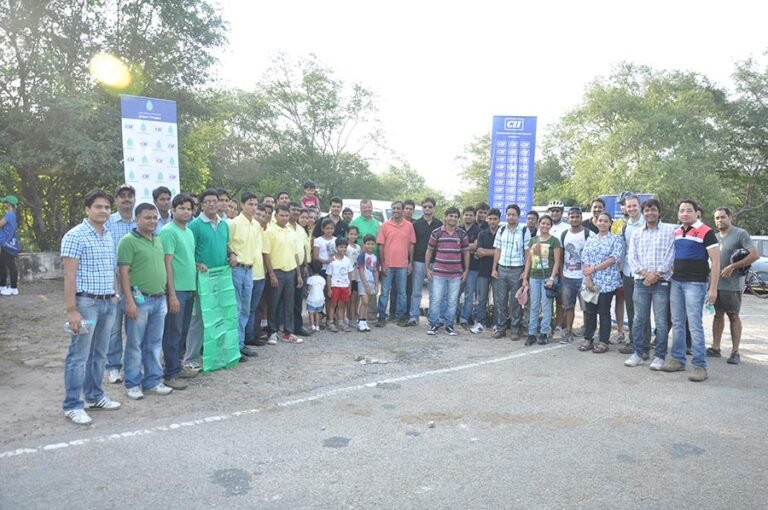 Eco-walk activity organized by Trimurty in association with CII